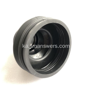 მორგებული Rubber Spacer შავი სილიკონის რეზინის ბუჩქი